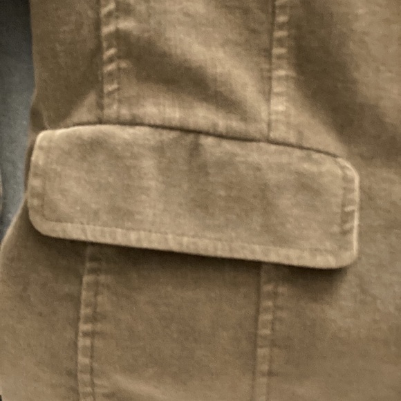 new frontier size medium corduroy lined green blazer/jacket 2 flap pockets. - Picture 10 of 12
